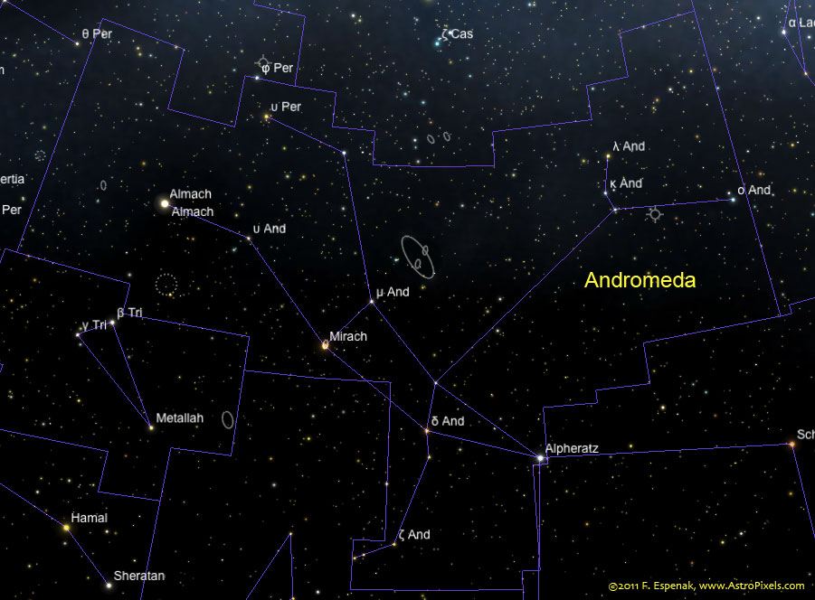 andromeda constellation