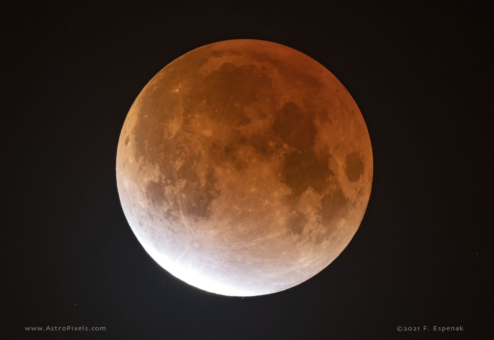Full Micromoon During the 2021 Nov 19 Partial Lunar Eclipse