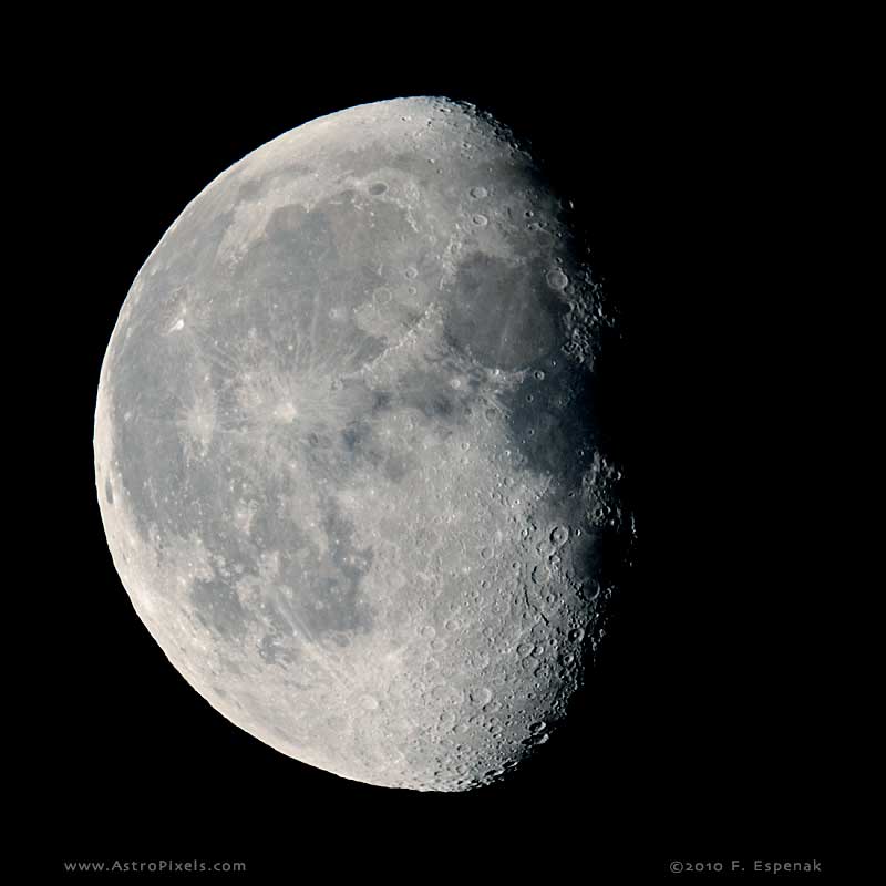 a waning gibbous