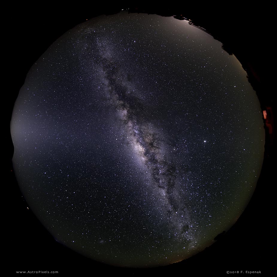 Fisheye: Milky Way - Before Dawn