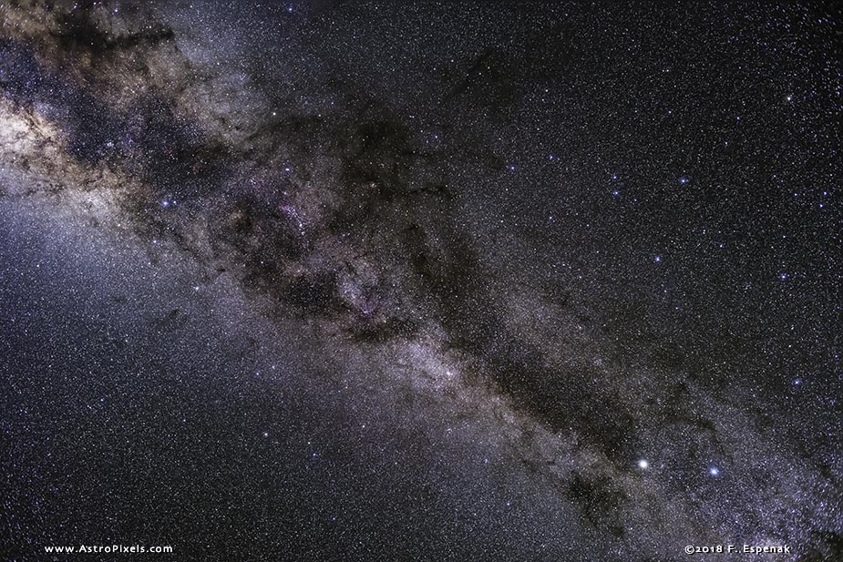 Milky Way: Scorpius to Centaurus